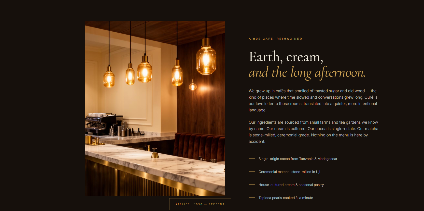 OURÉ — The Dessert + Boba Boutique screenshot 3